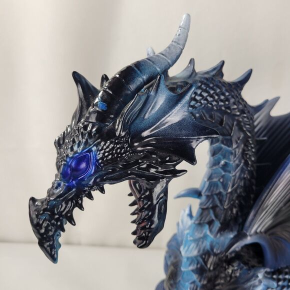 Fire Dragon Red & Blue Set 19" LED Lighted Dungeons & Dragons Magic RPG Fantasy - Picture 4 of 16